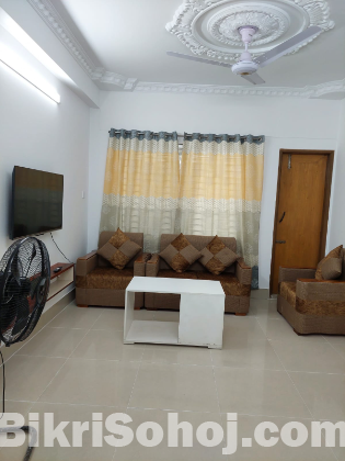 Furnished 2-Bedroom Apartment Rent – Bashundhara R/A